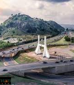 A view of Abuja City Gate