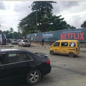 Wall Panel Billboard Along Western Avenue By National Stadium Roundabout FTF Ojuelegba, Lagos