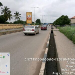 Portrait Billboard Along Airport Road, Within The Fence Of Aeronautical Engineering Services And Opposite Airforce Shopping Complex, Facing Traffic To International Airport, Lagos