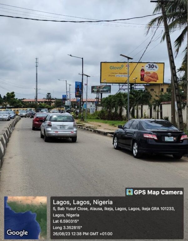 Unipole Billboard