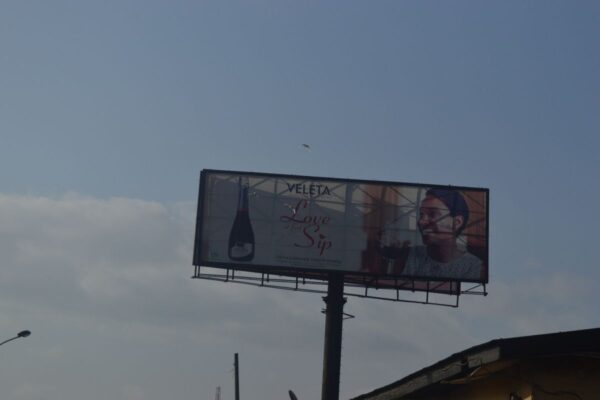 Unipole Billboard in Lagos