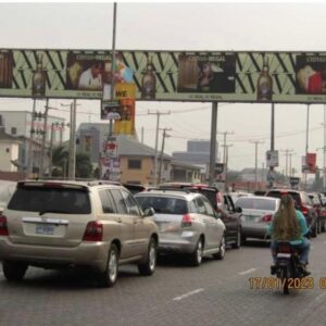 Backlit Gantry Billboard at : Along Festac Link Road close to Apple junction Festac, Festival Mall, Amuwo-Odofin, Lagos