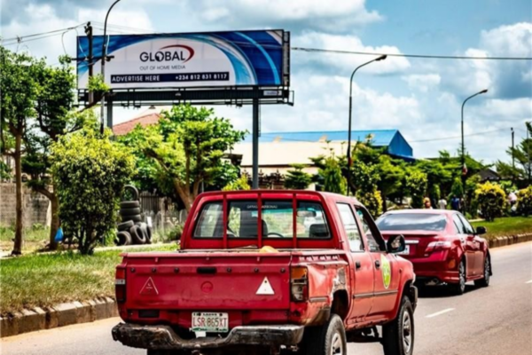 48 Sheet Billboard capturing attention of passerbyes in Lagos