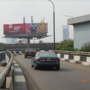 Tri-face Unipole billboard