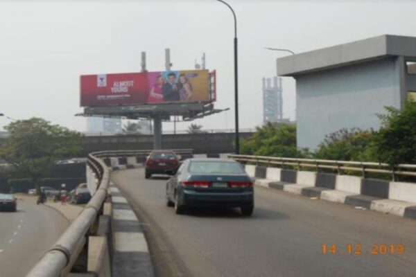 Tri-face Unipole billboard