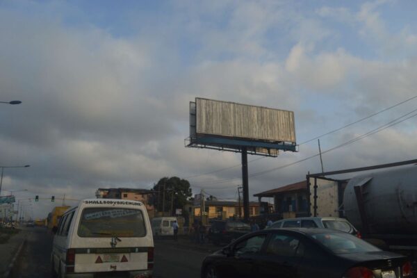 Two sided Unipole billboard