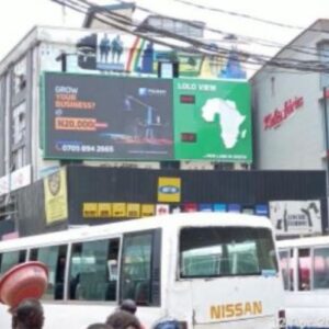 Rooftop Led billboard at balogun market