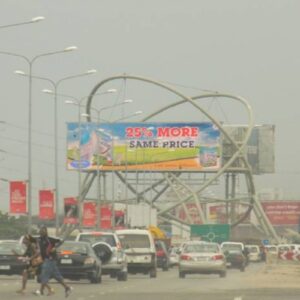 Led Billboard in an open area with visibility