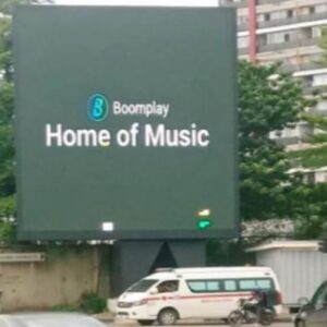 Backlit Led billboard at victoria island lagos