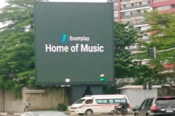 Backlit Led billboard at victoria island lagos