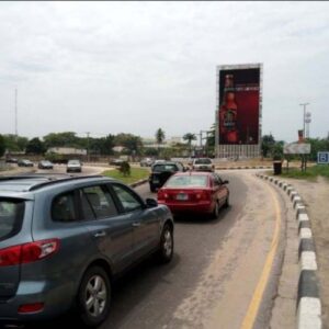 Portrait LED billboard lagos ikoyi