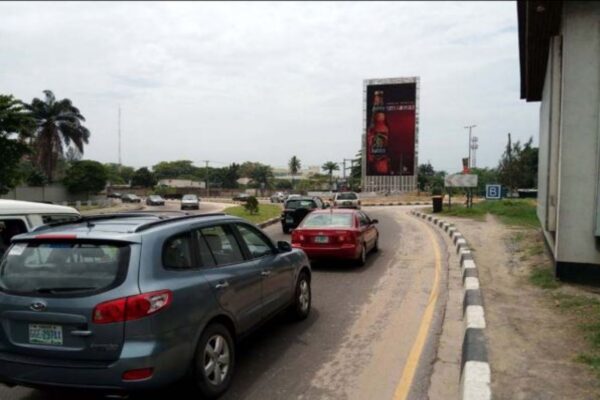 Portrait LED billboard lagos ikoyi