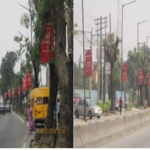 Lamp Post Billboard in Lagos Nigeria