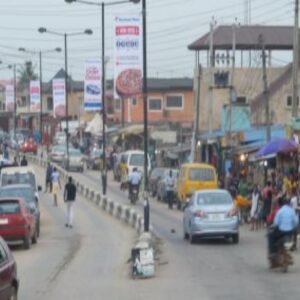 Lamp post Lagos