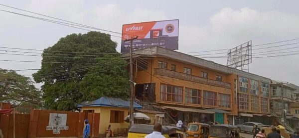 Rooftop Billboard:Alaba international market,Lagos