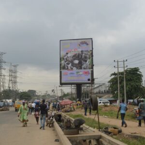 Portrait Billboard in lagos's versatile city