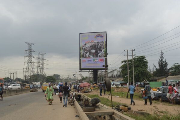 Portrait Billboard in lagos's versatile city