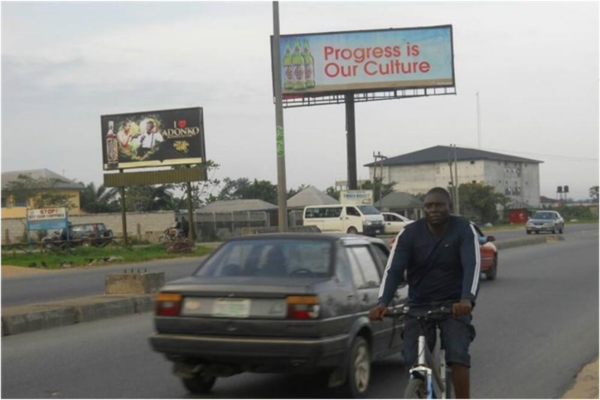 Unipole Billboard At Airport RD Near Shell Pipeline, Port Harcourt