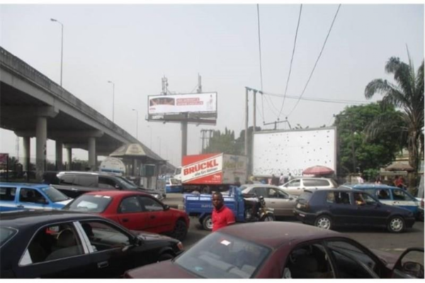 Unipole billboard at rivers state nigeria