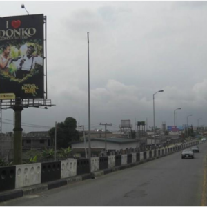 Portrait billboard in the city of portharcourt