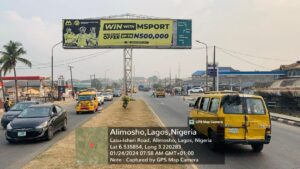 MSport gantry billboard