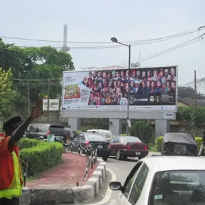 Trivision billboard