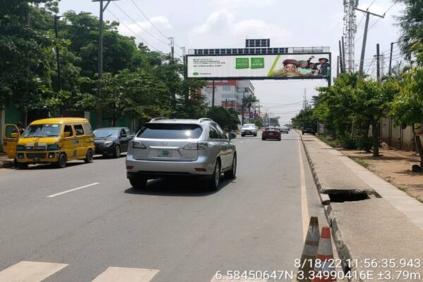 Gantry billboard lagos