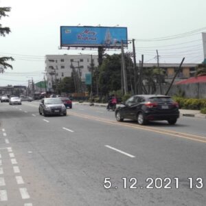 Unipole billboard