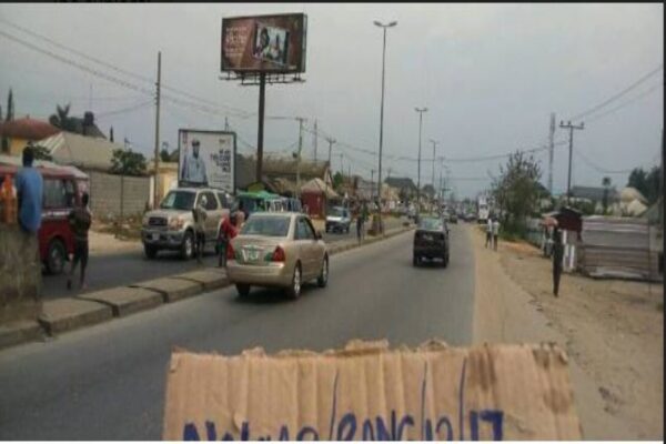 Unipole billboard in portharcourt,Rivers nigeria