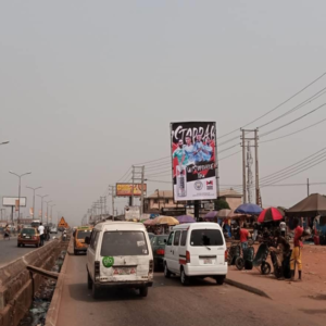 Portrait billboard in Benin, Edo state