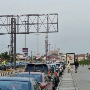 Gantry billboard lagos