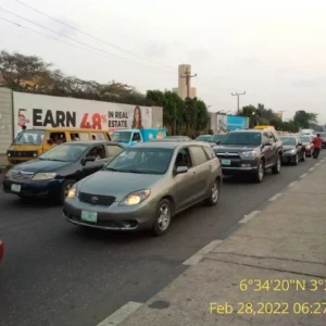 Backlit billboard Lagos