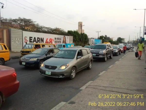 Backlit billboard Lagos