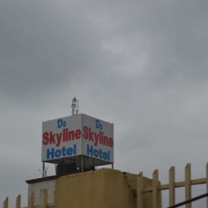 Rooftop billboard