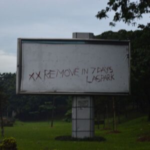 Backlit billboard lagos