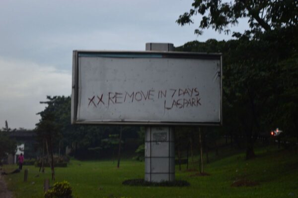 Backlit billboard lagos