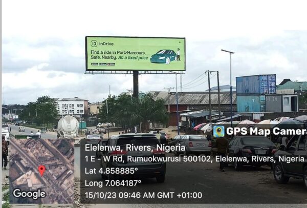 Unipole billboard in the ciiity of portharcourt