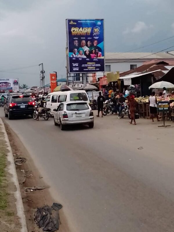 portrait billboard at portharcourt,Nigeria