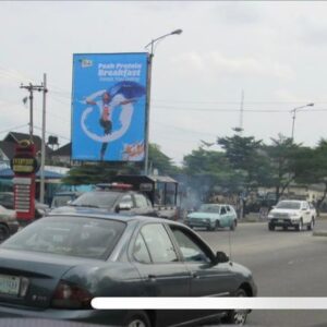 Portrait billboard in Portharcourt, Rivers State Nigeria.