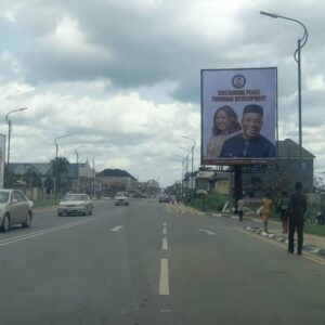 portreat billboard in akwa ibom, Nigeria