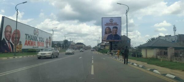 portreat billboard in akwa ibom, Nigeria