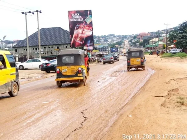 Portrait billboard in the vesatile city of Anambra