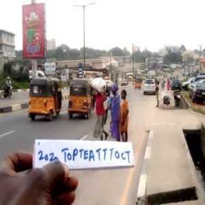 Portrait billboard in Ijebu ode new road, Ibadan Oyo