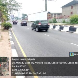 Wall Drape Billboard in Lagos Captivating Passersby