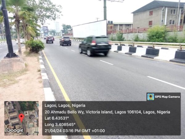 Wall Drape Billboard in Lagos Captivating Passersby