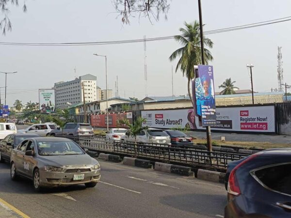 Captivating Wall Drape Billboard in Lagos
