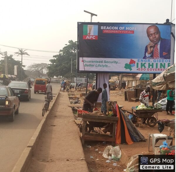 48 Sheet billboard in Benin, Edo State