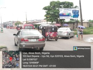 Calcare billboard in Uyo, Akwa Ibom