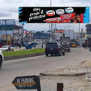 Gantry billboard in Port harcourt, Rivers state