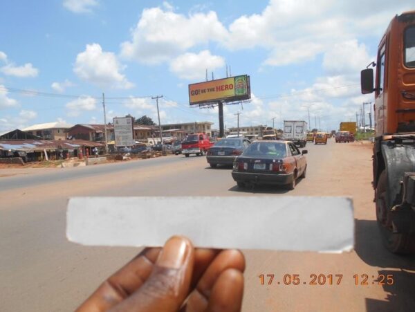 Unipole Billboard Adervtising in Benin